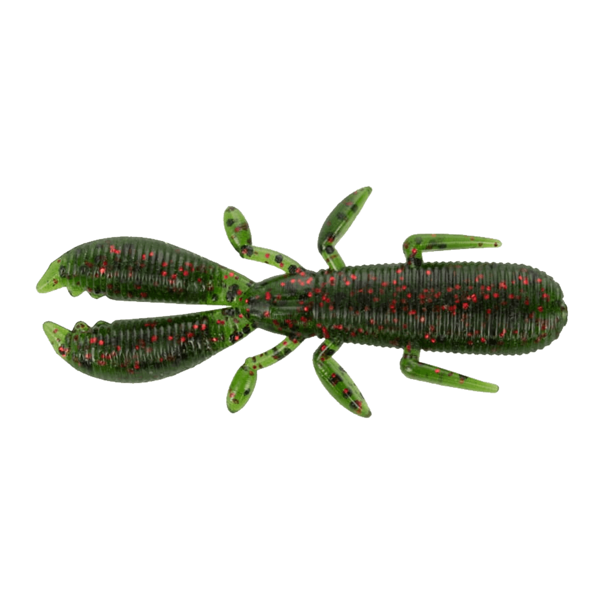 YAMAMOTO COVERT CRAW 10PK - 2.5''- WATERMELON BLACK RED
