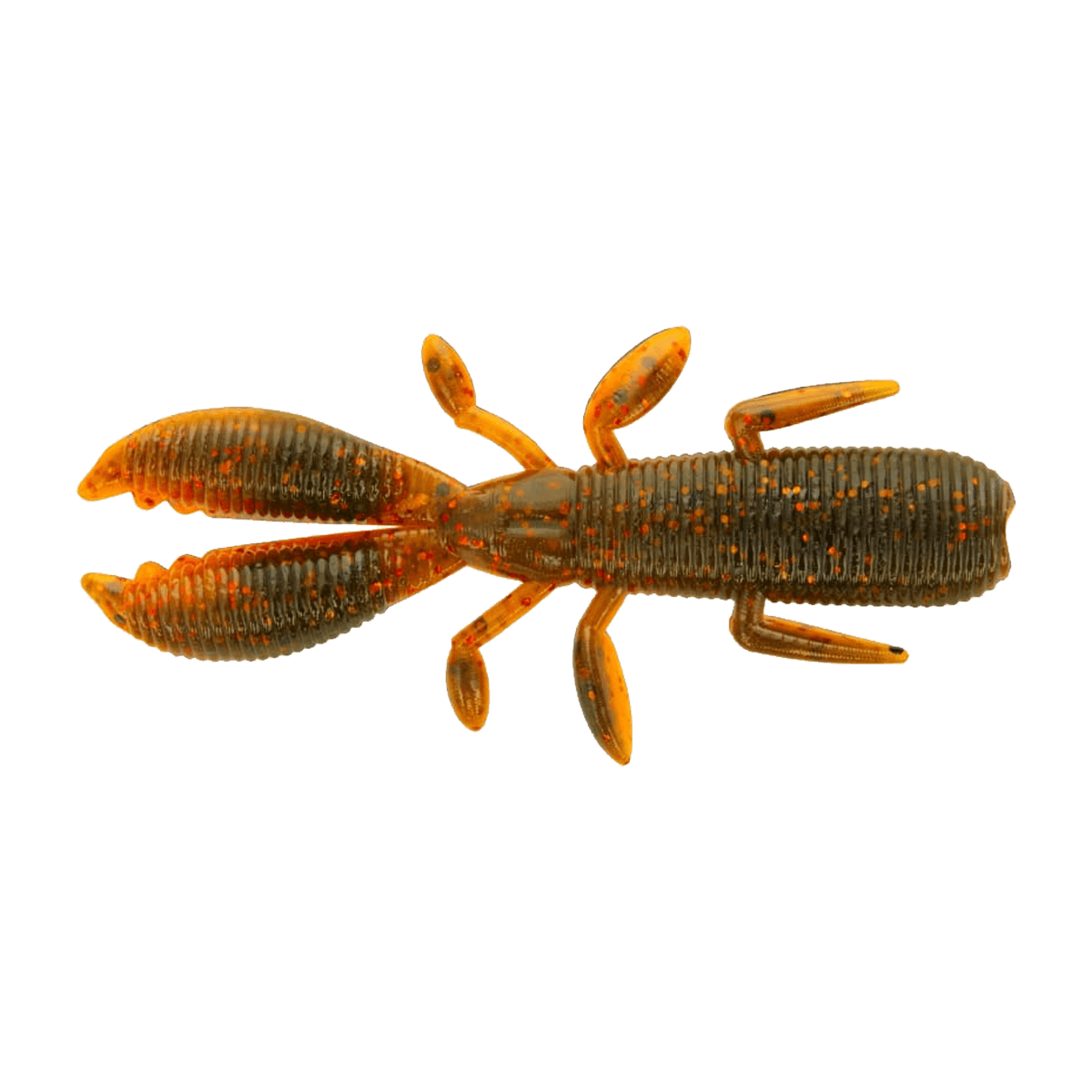 YAMAMOTO COVERT CRAW 10PK - 2.5''- WATERMELON COPPER ORANGE RED