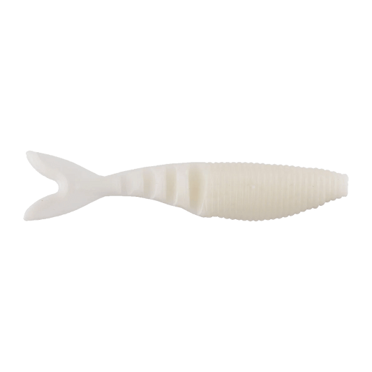 YAMAMOTO ZAKO SWIMBAIT 6PK - 4'' - CREAM WHITE