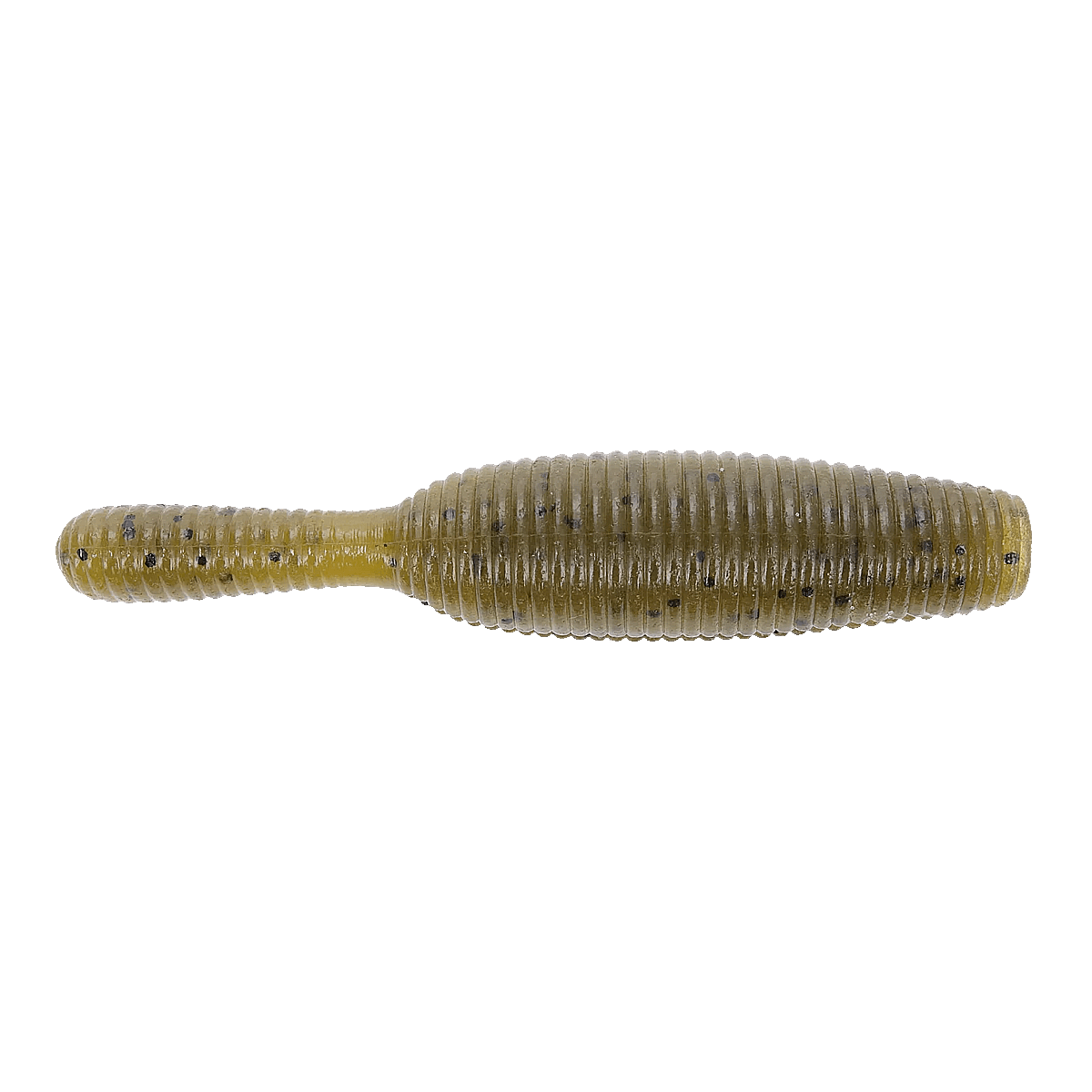 YAMAMOTO YAMATANUKI STICK BAIT 8PK - 3.5''- GREEN PUMPKIN BLACK FLAKE
