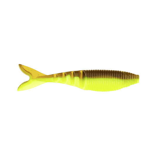 YAMAMOTO ZAKO SWIMBAIT 6PK 4IN CHART/SHAD LAMINATE