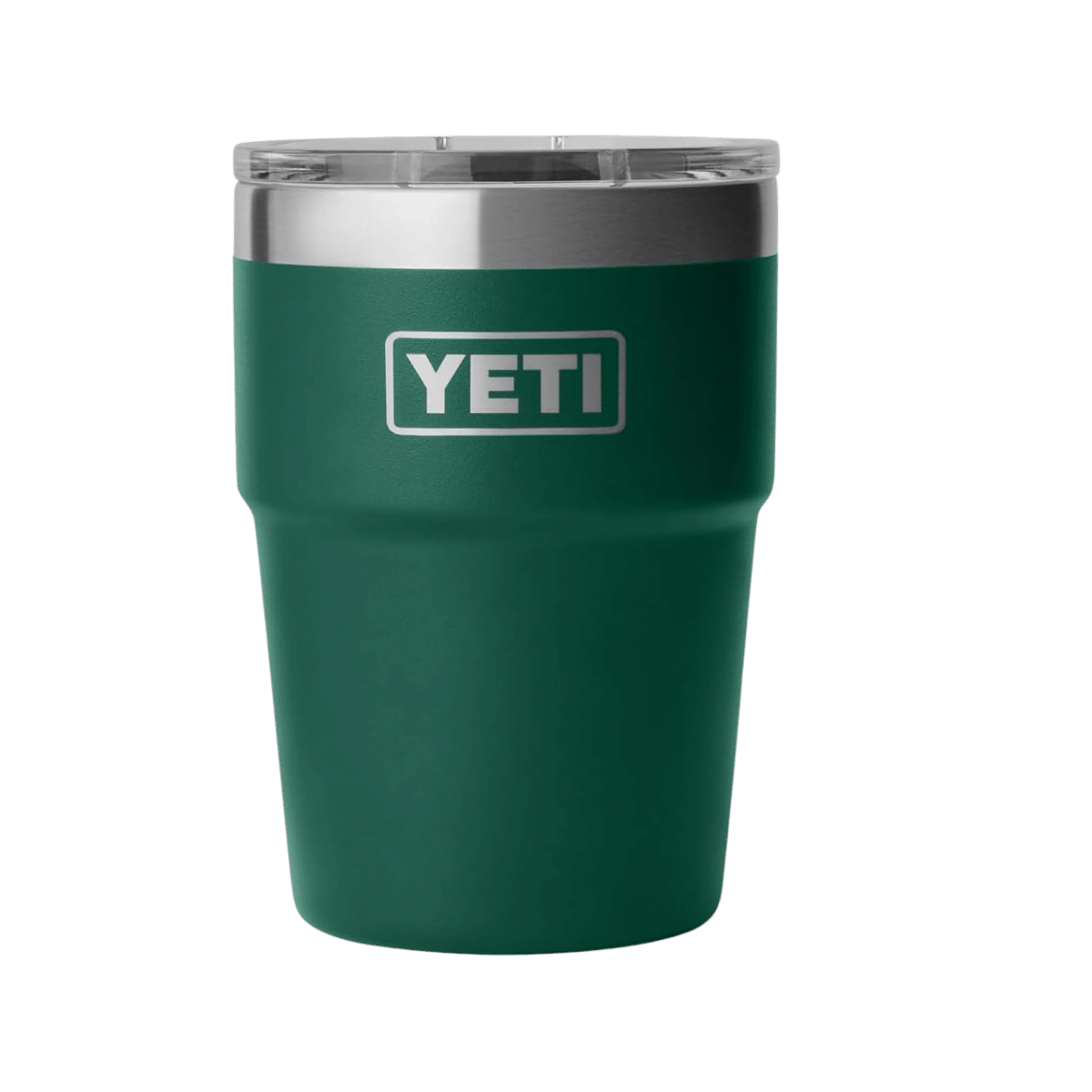 YETI RAMBLER 16 OZ MAGSLIDER STACKABLE CUP - BLACK FOREST GREEN