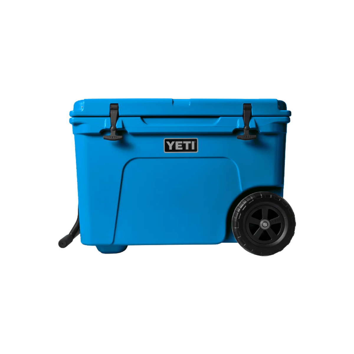 YETI 50 QUART TUNDRA HAUL WHEELED COOLER - BIG WAVE BLUE