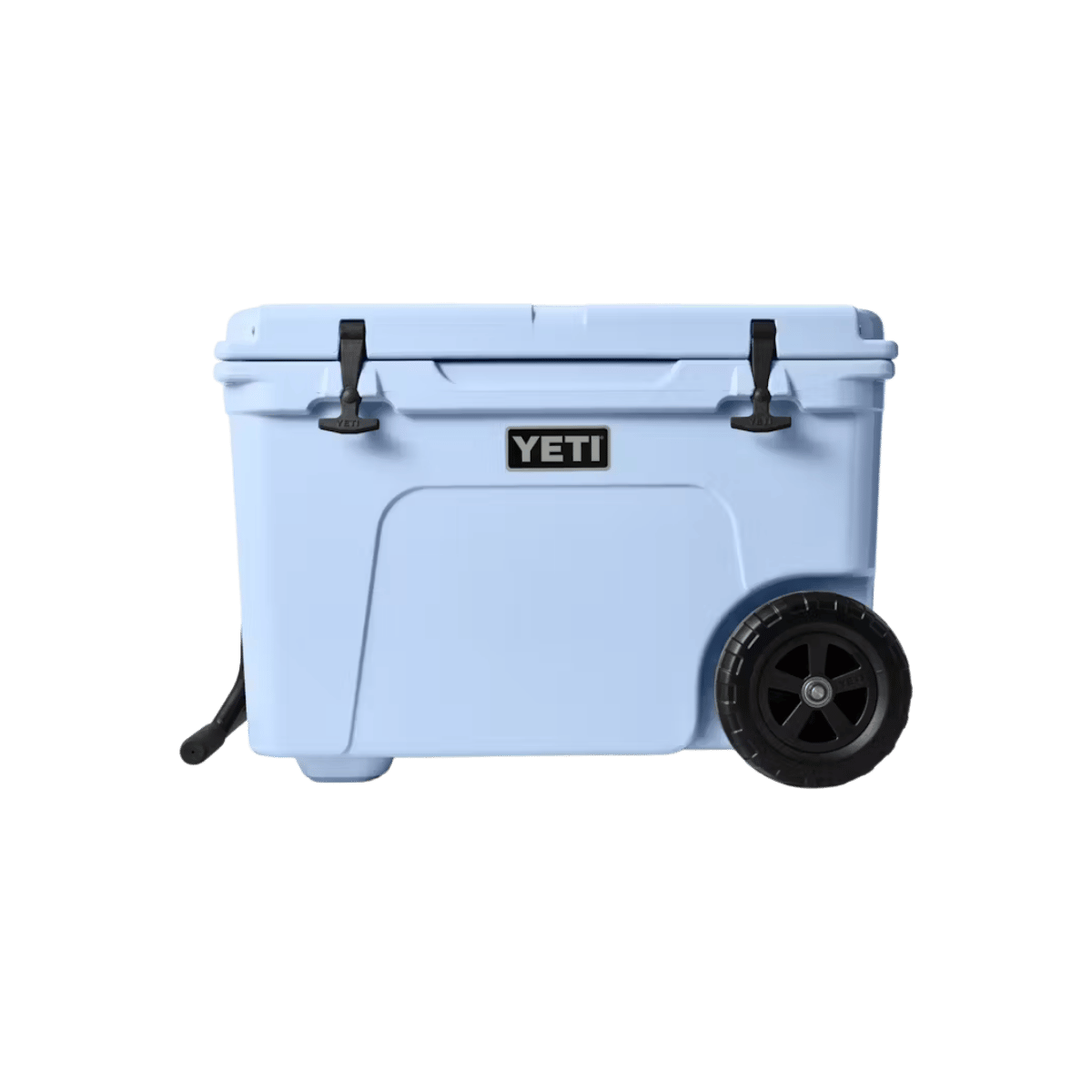 YETI 50 QUART TUNDRA HAUL WHEELED COOLER - BIG SKY BLUE