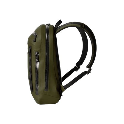 YETI CAYO 15L BACKPACK  - OLIVE - SIDE VIEW