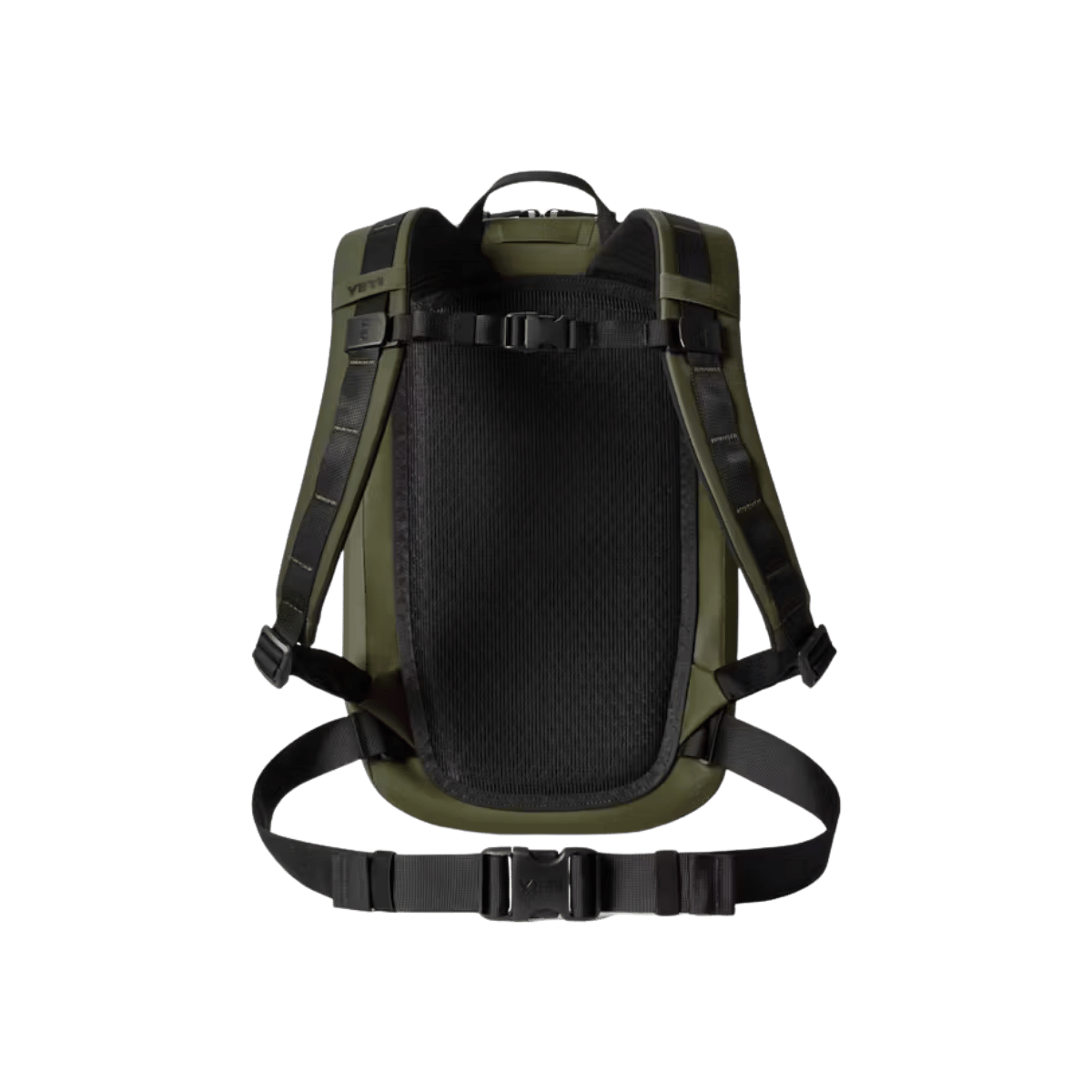 YETI CAYO 15L BACKPACK - OLIVE - BACK VIEW