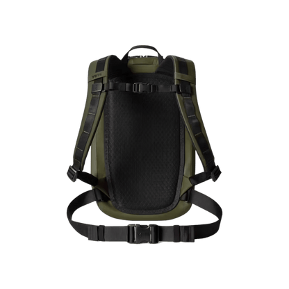 YETI CAYO 15L BACKPACK - OLIVE - BACK VIEW