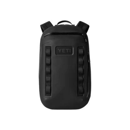 YETI CAYO 15L BACKPACK - BLACK - FRONT VIEW