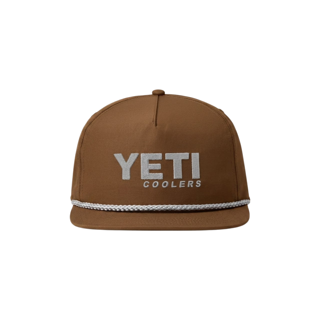 YETI FLAT BRIM ROPE HAT COFFEE