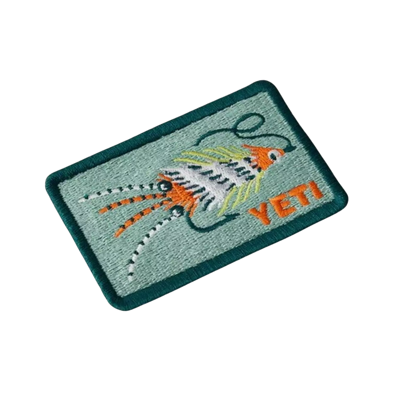 YETI HERITAGE FISH PATCH TEAL