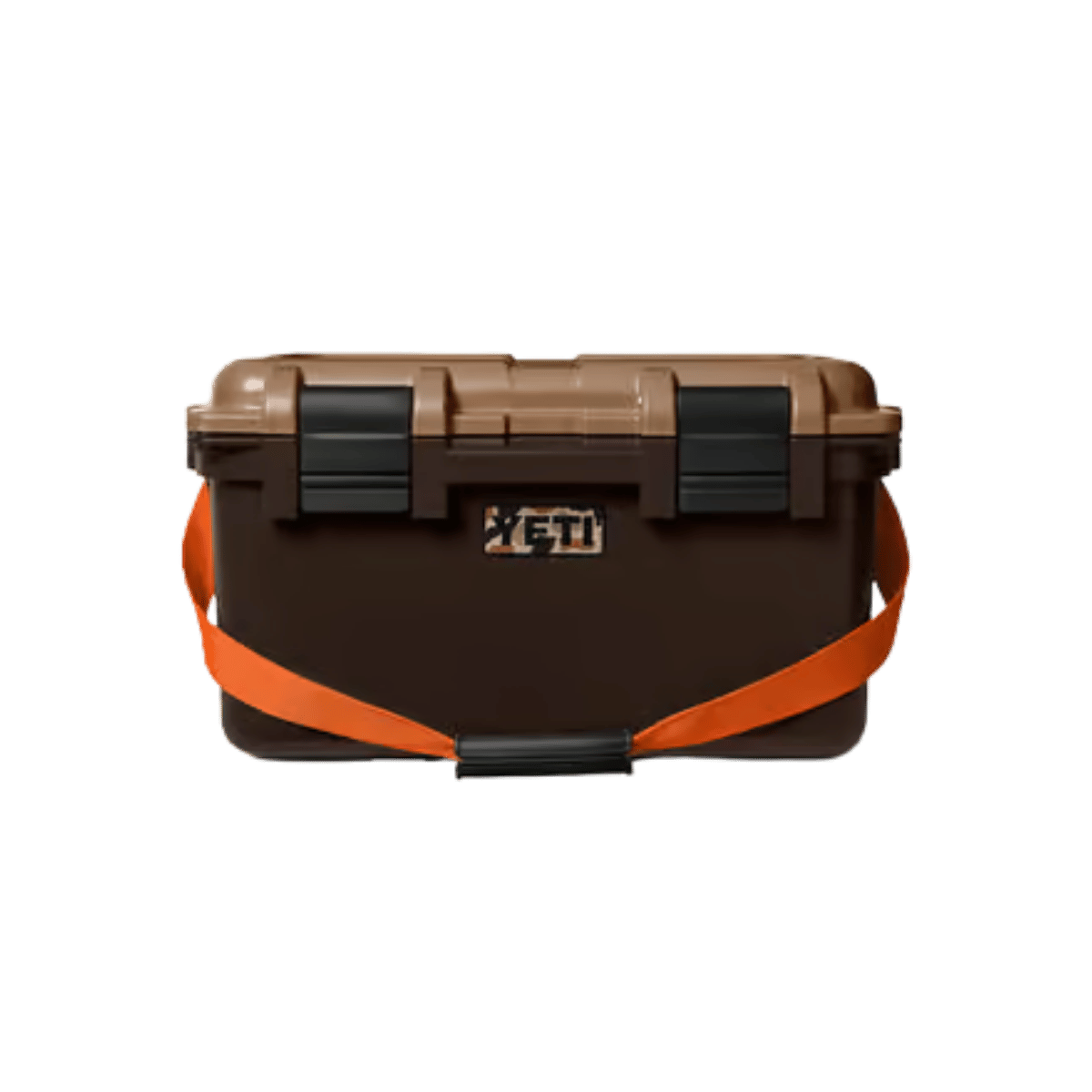 YETI LOADOUT GOBOX 30 2.0 - WETLANDS BROWN - FRONT VIEW