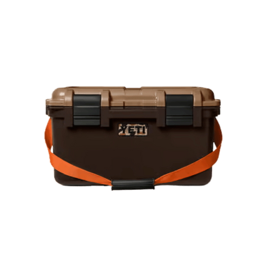 YETI LOADOUT GOBOX 30 2.0 - WETLANDS BROWN - FRONT VIEW