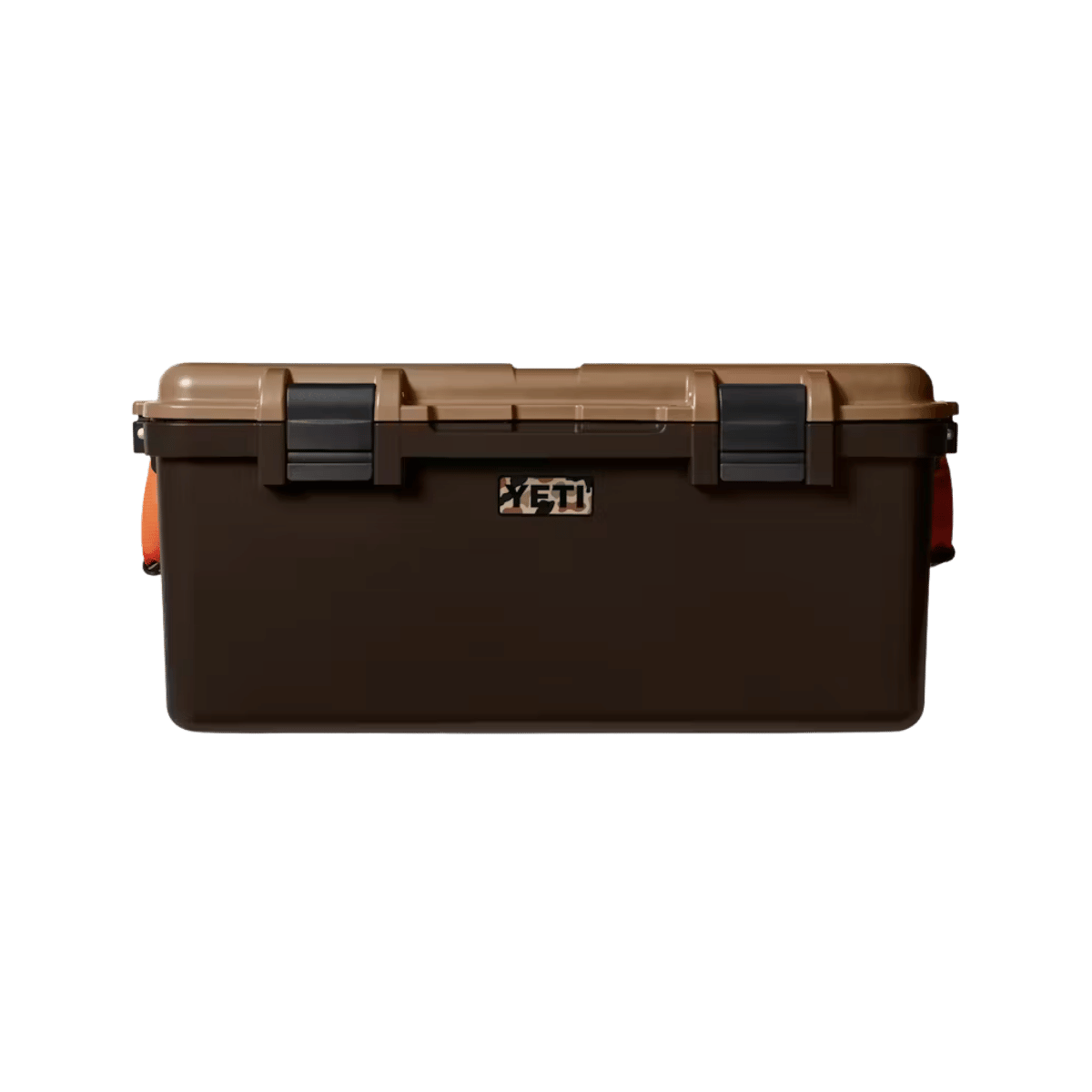 YETI LOADOUT GOBOX 60 GEAR CASE - WETLANDS CAMO - FRONT VIEW