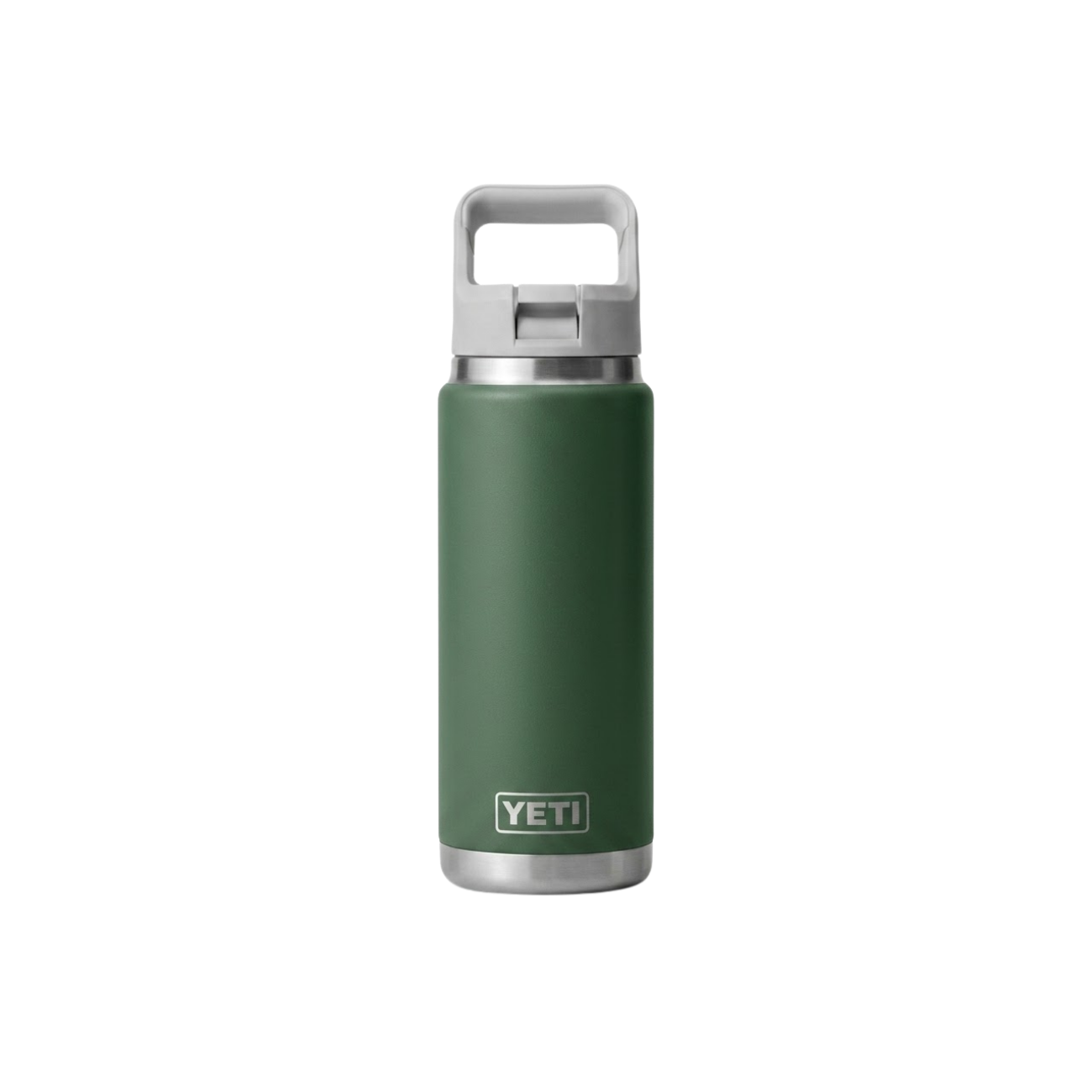 YETI PREM RAMBLER BOTTLE FLIP CHUG RIVER GREEN
