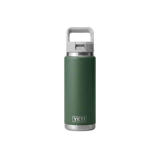 YETI PREM RAMBLER BOTTLE FLIP CHUG RIVER GREEN