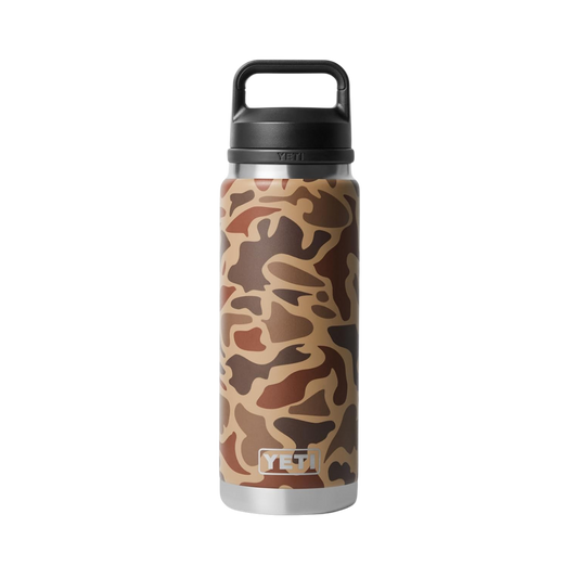YETI PREMIUM RAMBLER BOTTLE CHUG WETLANDS CAMO