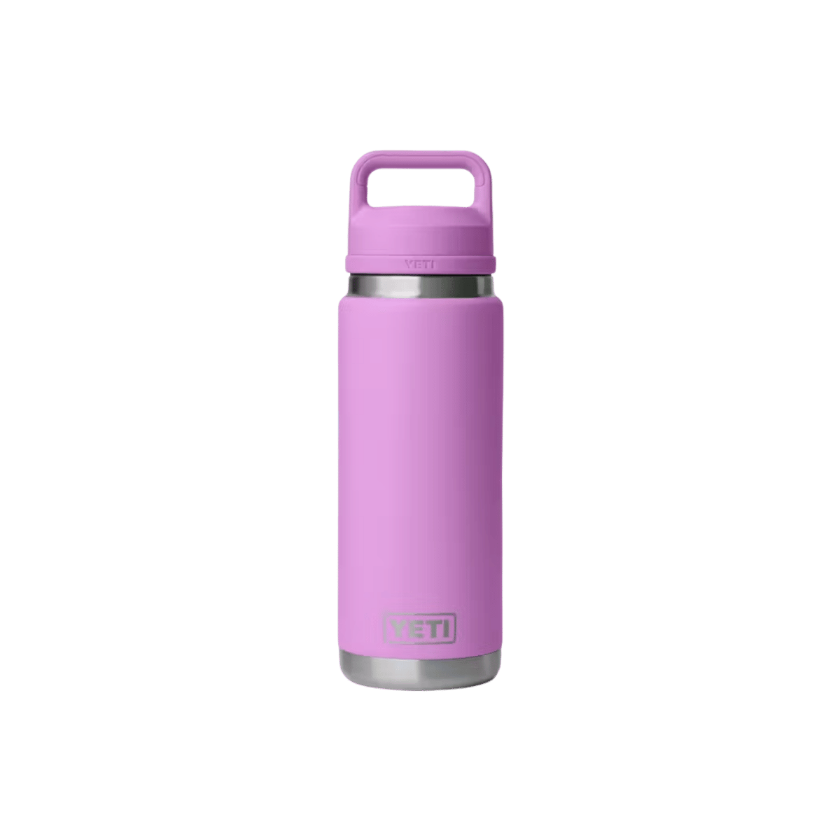 YETI RAMBLER 26 OZ WATER BOTTLE WITH COLOR BLOCKED STRAW CAP DESSERT BLOOM