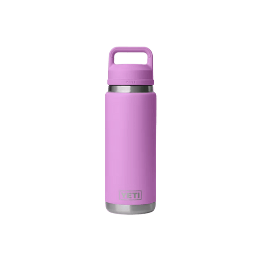 YETI RAMBLER 26 OZ WATER BOTTLE WITH COLOR BLOCKED STRAW CAP DESSERT BLOOM