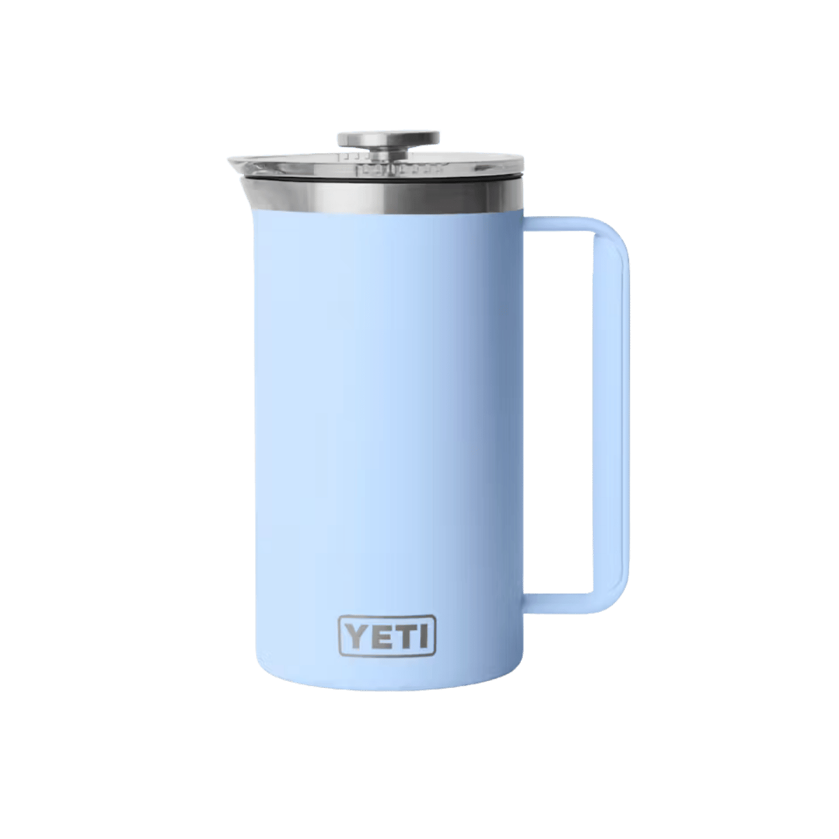 YETI RAMBLER 34 OZ FRENCH PRESS - BIG SKY BLUE