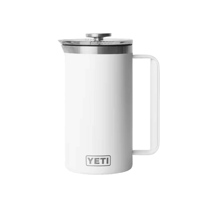 YETI RAMBLER 34 OZ FRENCH PRESS - WHITE