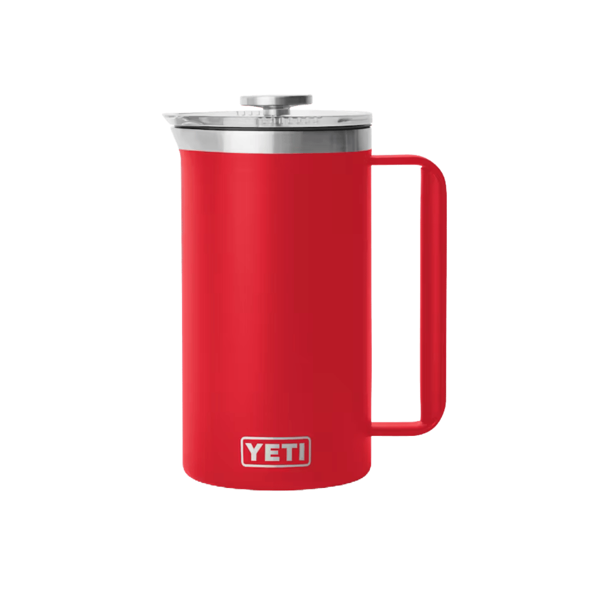 YETI RAMBLER 34 OZ FRENCH PRESS  - RESCUE RED