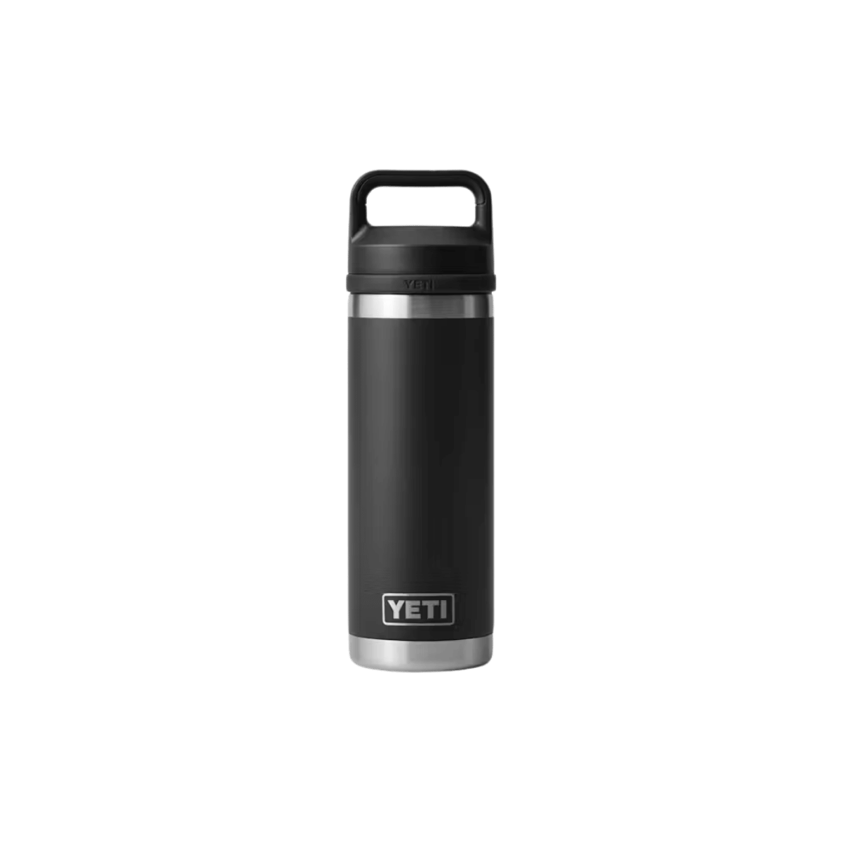 YETI RAMBLER BOTTLE FLIP CHUG 18OZ BLACK