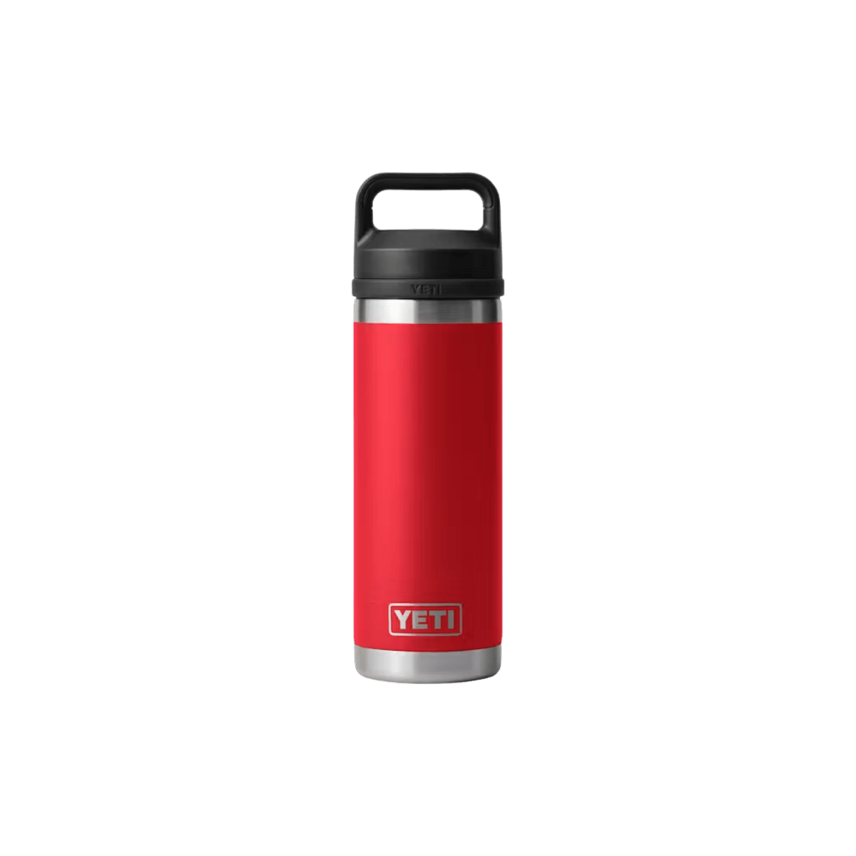 YETI RAMBLER BOTTLE FLIP CHUG 18OZ RESCUE RED