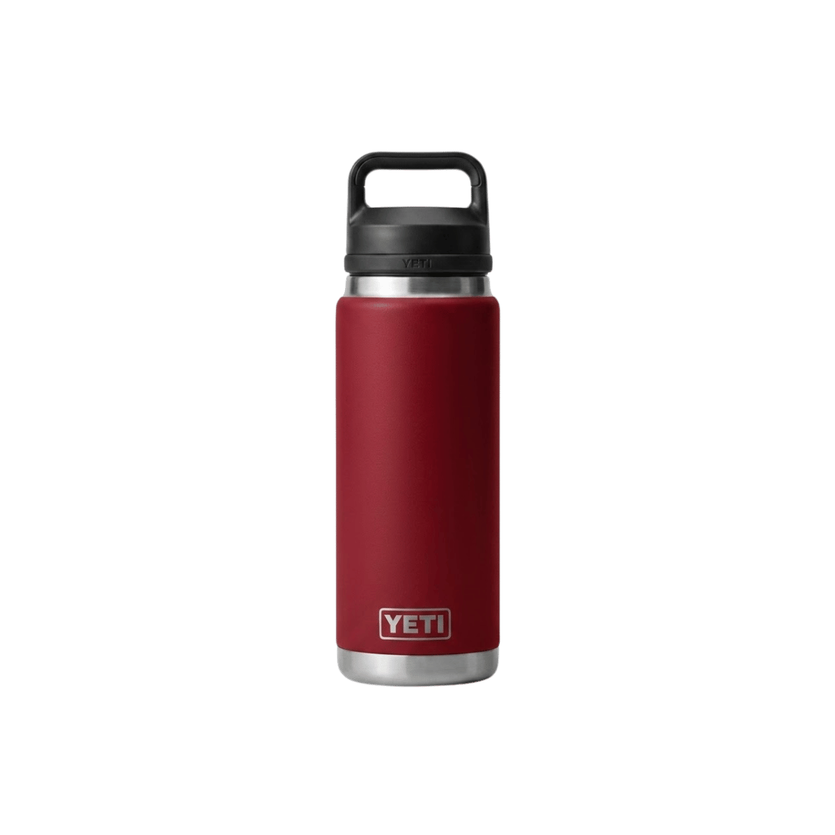 YETI RAMBLER BOTTLE FLIP CHUG 26OZ STAG RED