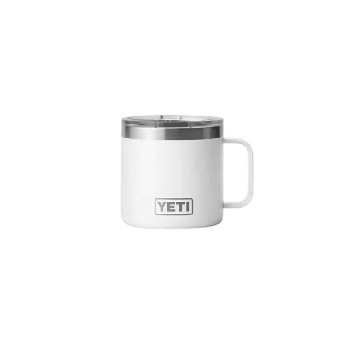 YETI RAMBLER MUG WITH LID WHITE