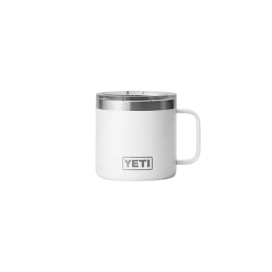 YETI RAMBLER MUG WITH LID WHITE