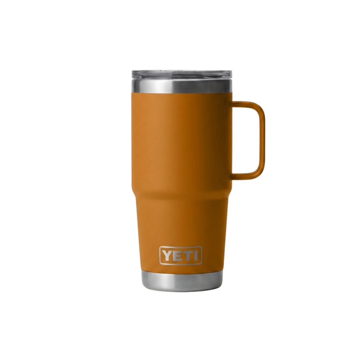 YETI RAMBLER TRAVEL MUG 2.0 OLIVE KING CRAB ORANGE