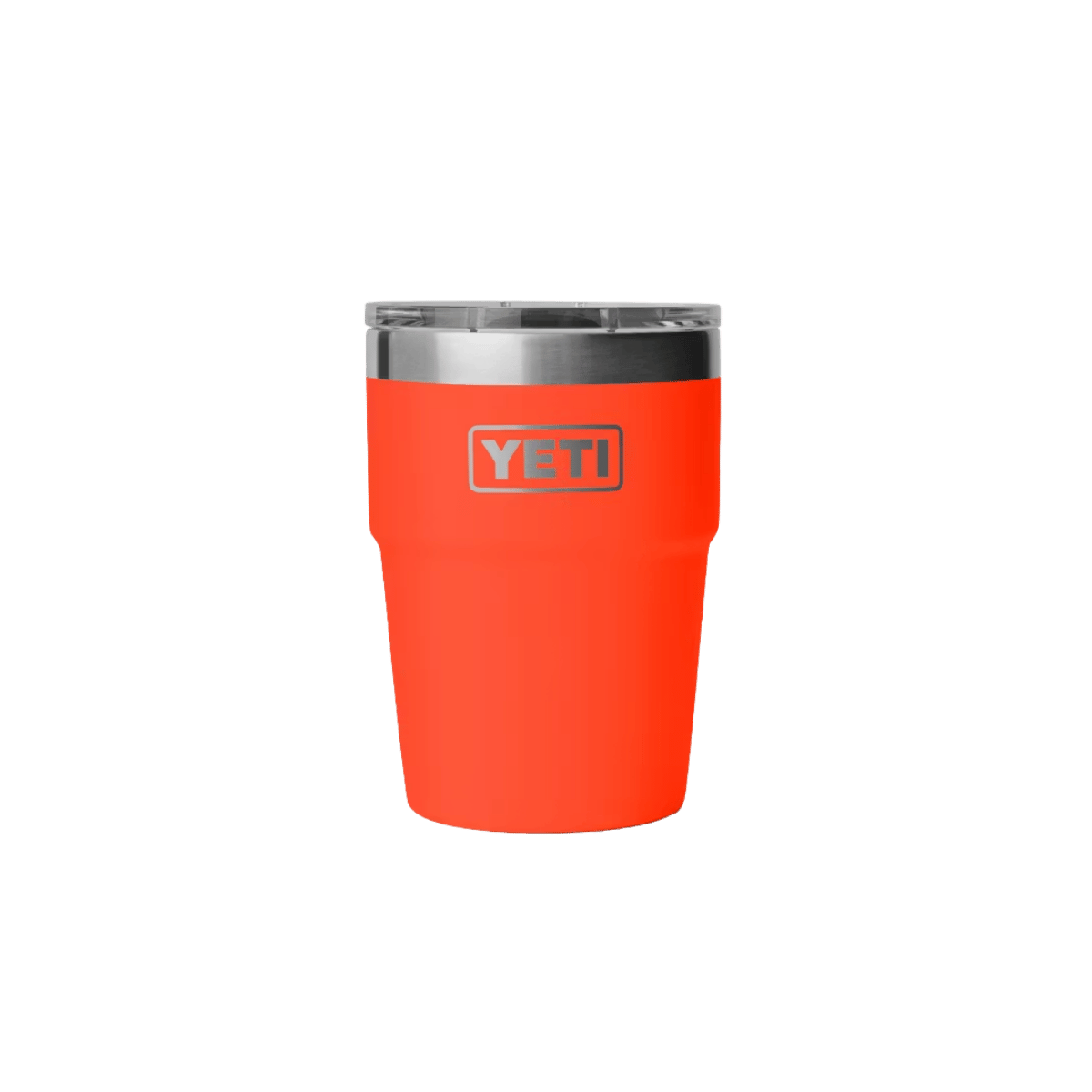 YETI RAMBLER TUMBLER MUG SLIDER STACKABLE 16OZ SOLAR FLARE