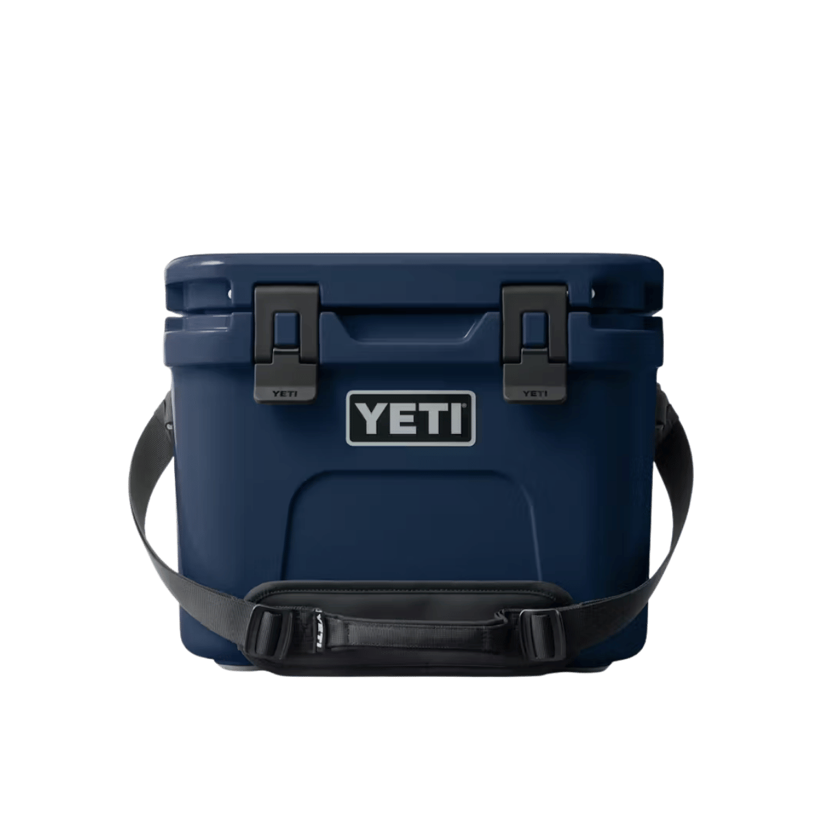 YETI ROADIE 8 NAVY, FRONT ANGLE