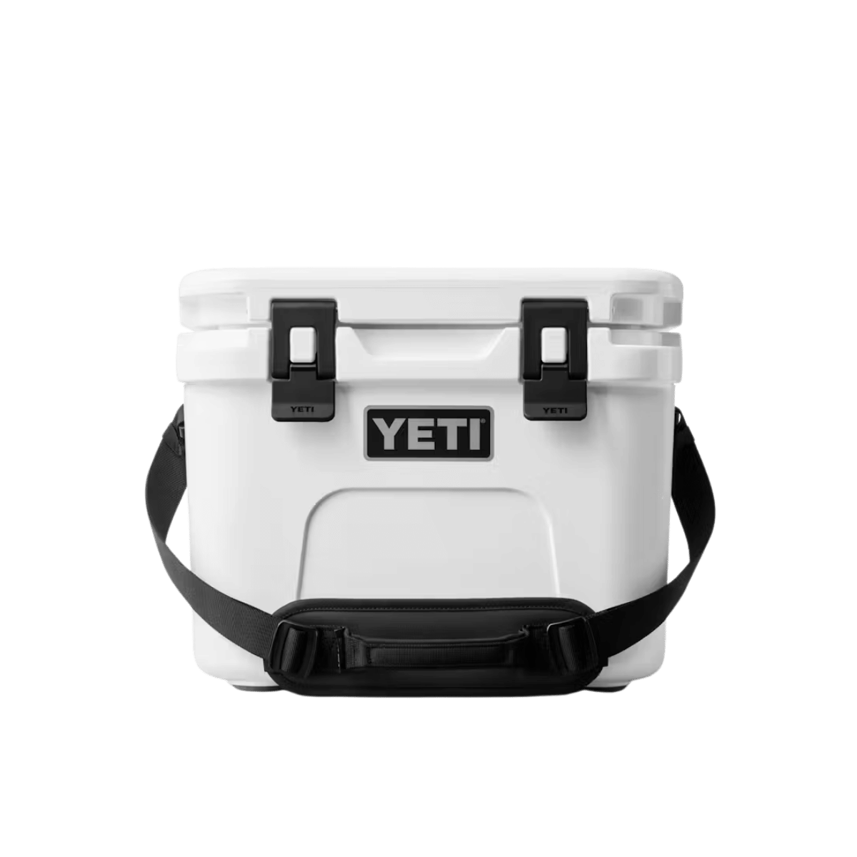 YETI ROADIE 8 WHITE, FRONT ANGLE