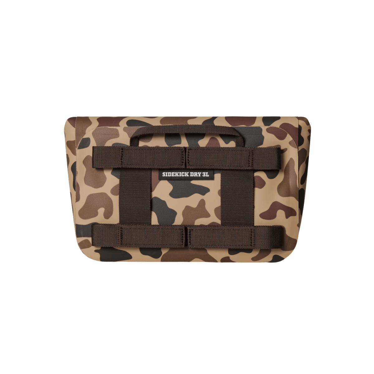 YETI SIDEKICK DRY 3L GEAR CASE - WETLANDS CAMO - BACK VIEW