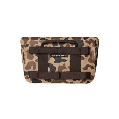 YETI SIDEKICK DRY 3L GEAR CASE - WETLANDS CAMO - BACK VIEW