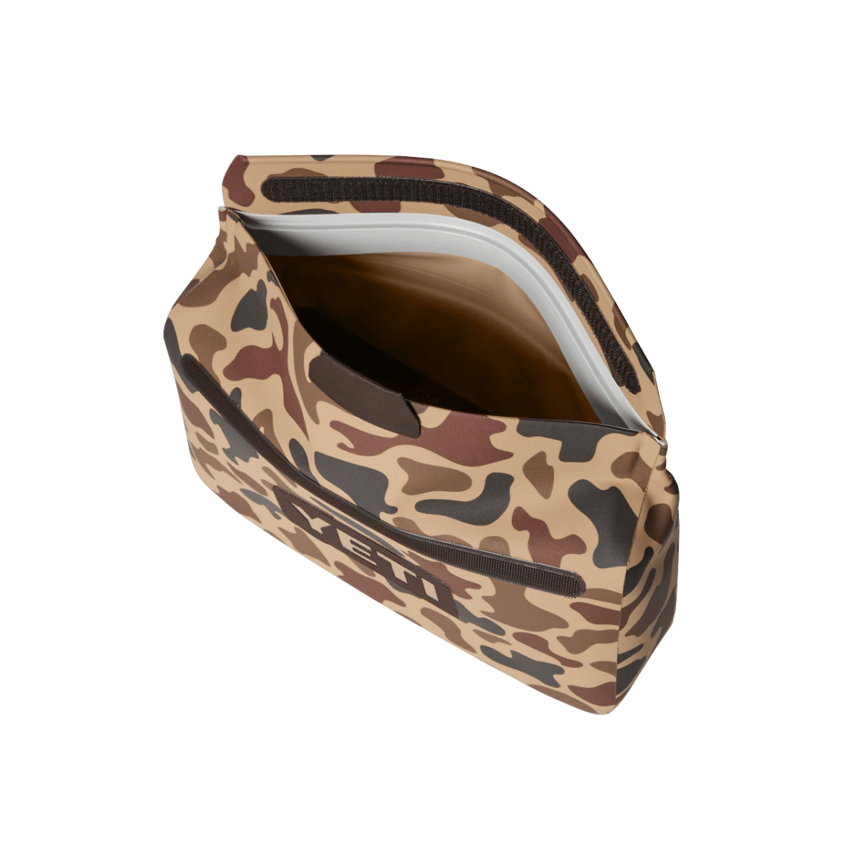 YETI SIDEKICK DRY 3L GEAR CASE - WETLANDS CAMO - TOP VIEW