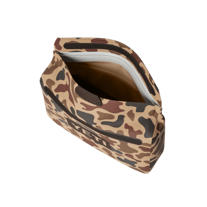 YETI SIDEKICK DRY 3L GEAR CASE - WETLANDS CAMO - TOP VIEW