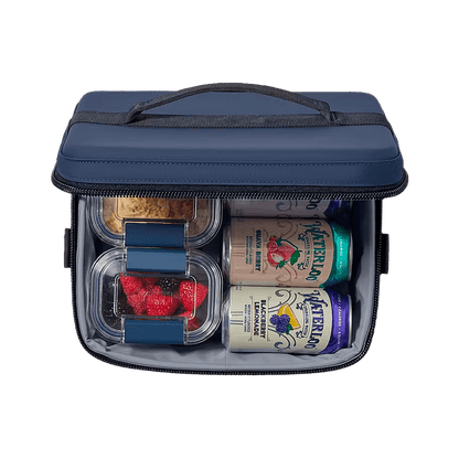 YETI DAYTRIP 9L INSULATED LUNCH BOX  - CLASSIC NAVY - OPEN VIEW 2