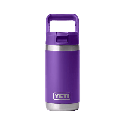 YETI 12 OZ RAMBLER JR BOTTLE + STRAW CAP - PACE PURPLE