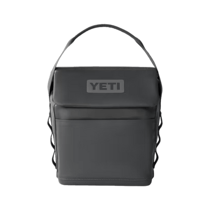 YETI DAYTRIP 6L LUNCH BAG - CHARCOAL - FRONT VIEW