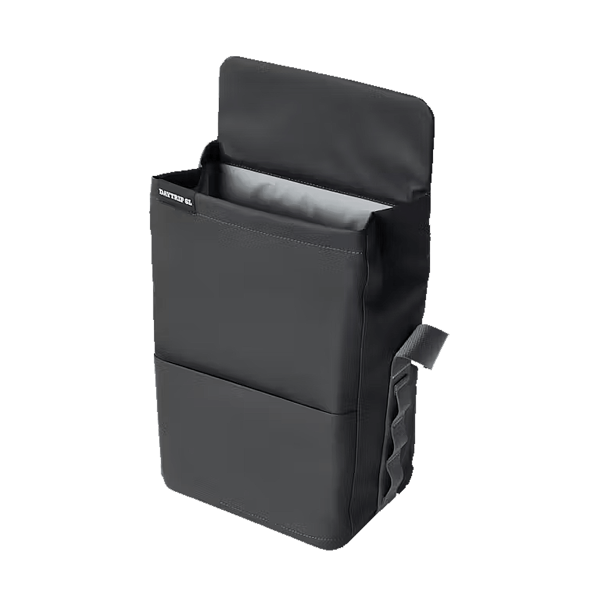 YETI DAYTRIP 6L LUNCH BAG - CHARCOAL - OPEN VIEW