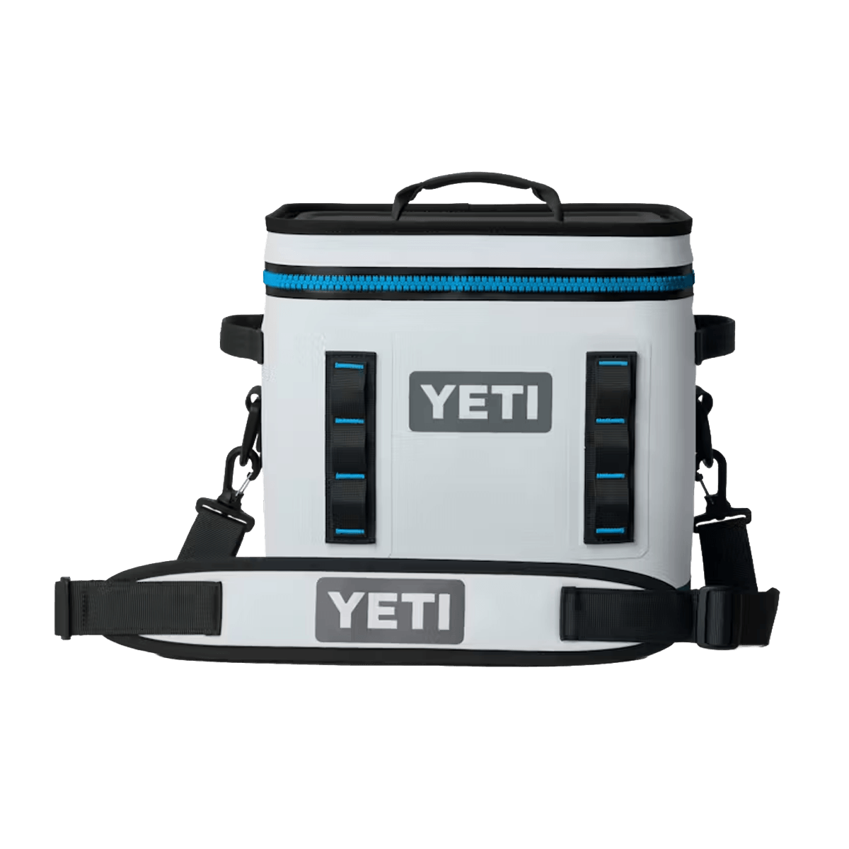 YETI HOPPER FLIP 12 SOFT COOLER - FOG GRAY_BLUE