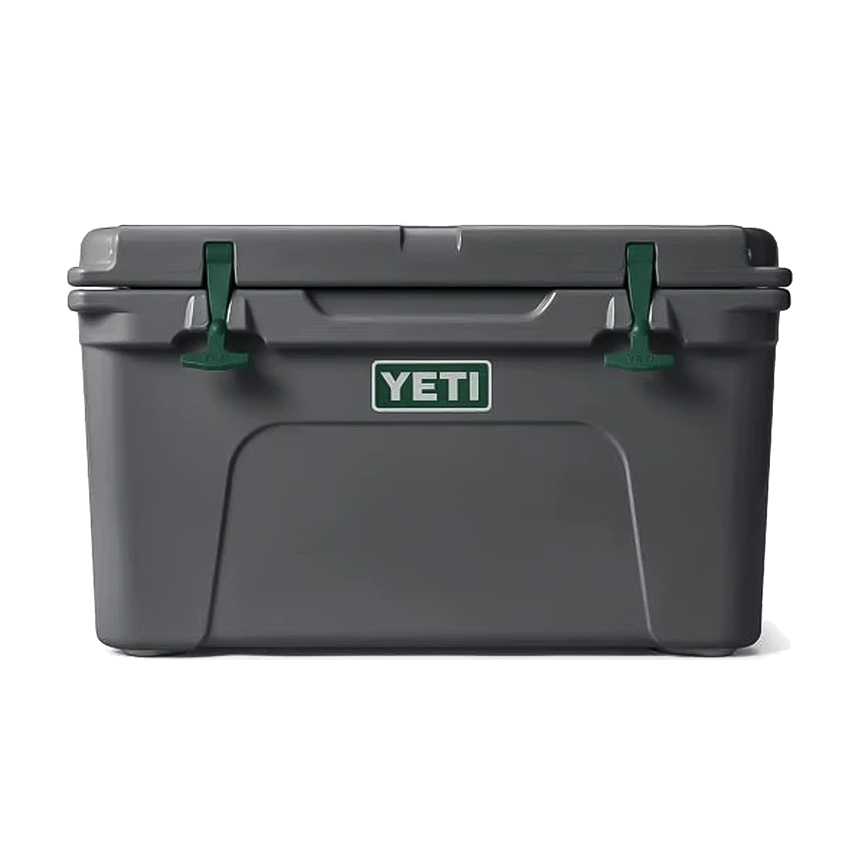 YETI PREMIUM CHARCOAL TUNDRA 45 + COLOR TRIM - FOREST GREEN