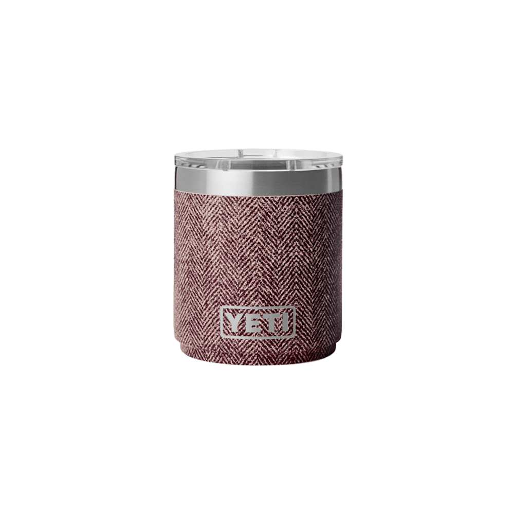 YETI RAMBLER 10 OZ STACKABLE LOWBALL RIVERHEAD RED