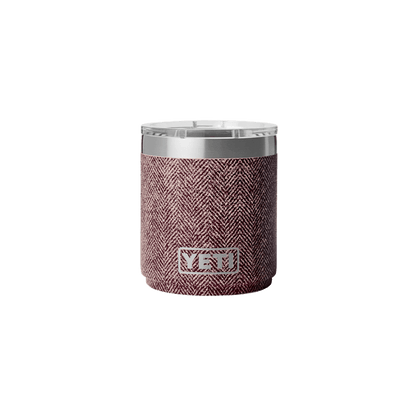YETI RAMBLER 10 OZ STACKABLE LOWBALL RIVERHEAD RED