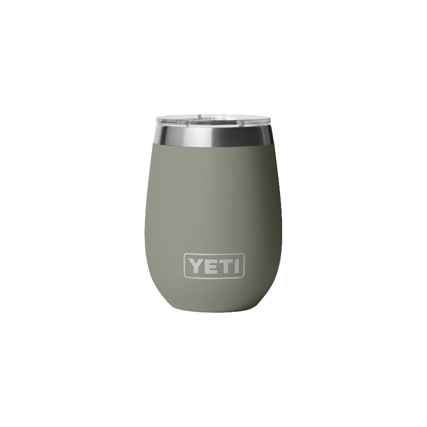 YETI RAMBLER 10 OZ WINE TUMBLER PAMPA GREEN