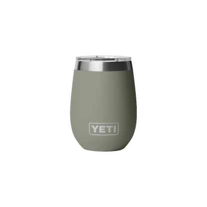 YETI RAMBLER 10 OZ WINE TUMBLER PAMPA GREEN