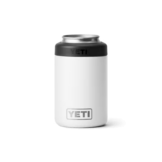 YETI RAMBLER 12 OZ COLSTER CAN COOLER white