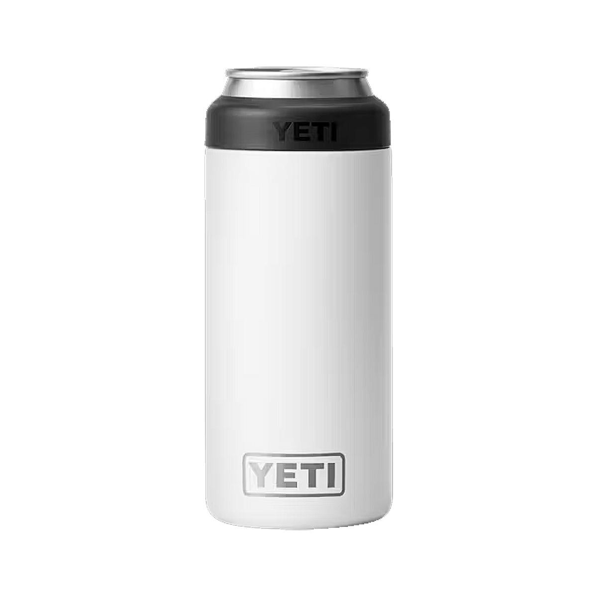 YETI RAMBLER 12 OZ COLSTER SLIM CAN COOLER - WHITE